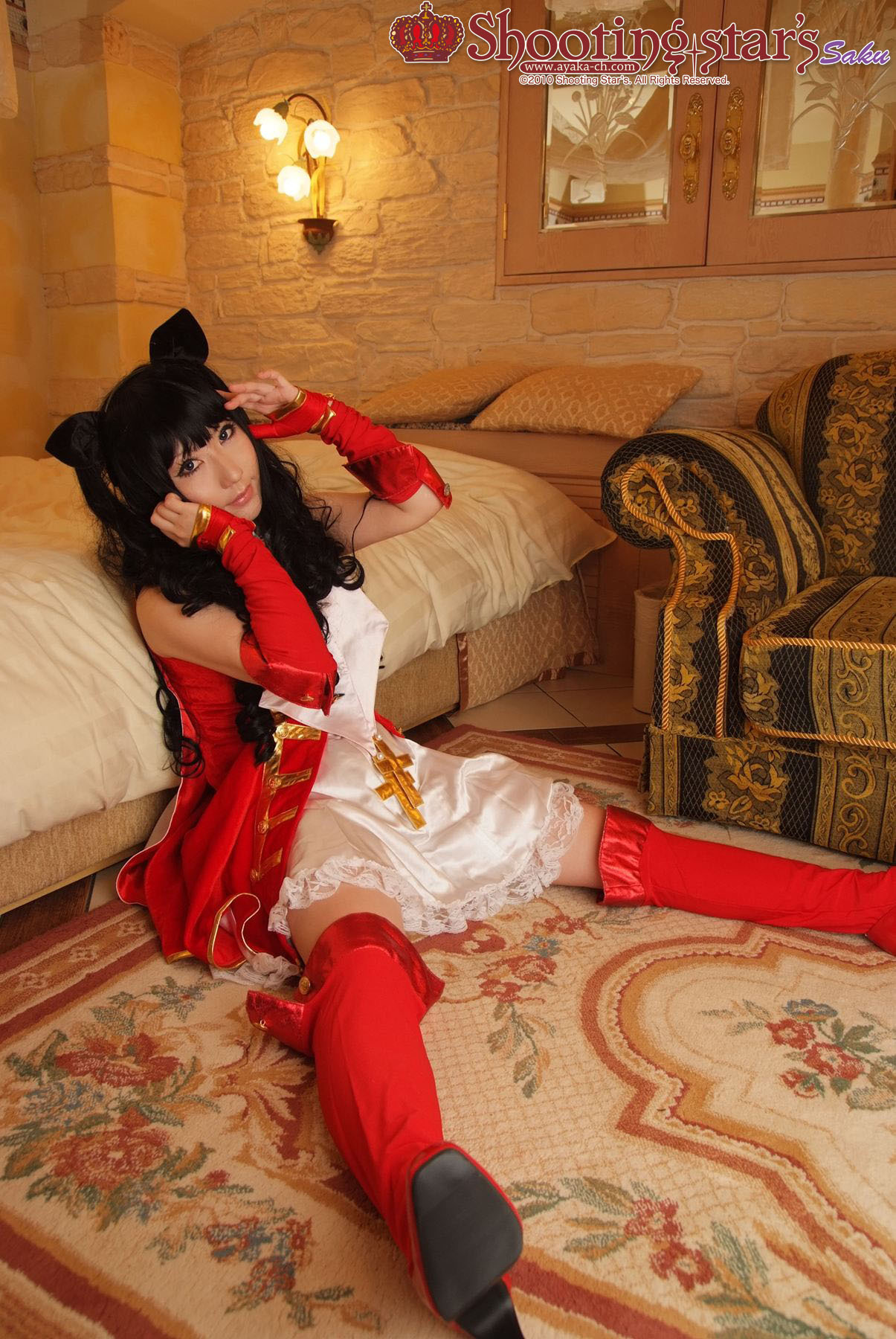 [Cosplay]  Fate Stay Night  Super Hot Rin Cosplay 1
